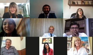 Los miembros del Consejo de la Magistratura no pierden la sonrisa