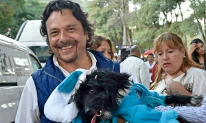 Sáenz cumple con su compromiso de castrar diez mil mascotas en 2017