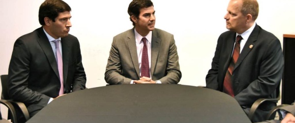 Urtubey y la cúpula de seguridad del gobierno reciben a agentes de la DEA norteamericana