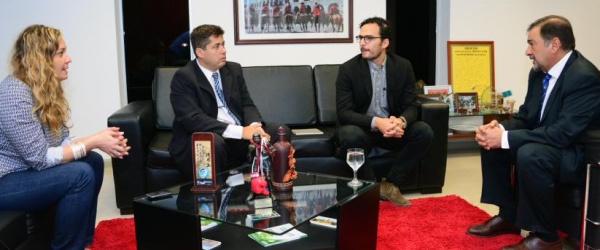 El intendente Isa recibe a representantes del Banco Interamericano de Desarrollo