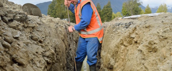 32 mil metros de tuberías para las aguas residuales de 2500 familias de San Lorenzo