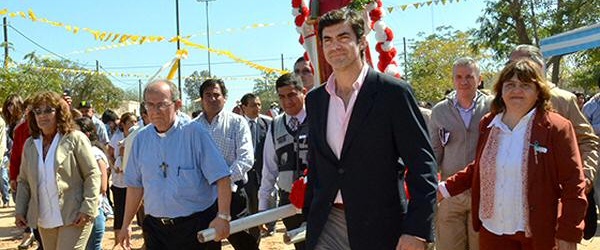 El gobernador Urtubey asiste a las fiestas patronales de Morillo