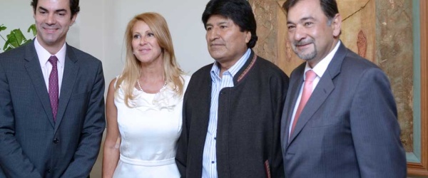 Evo Morales, recibido con honores en Salta por Isa y Urtubey