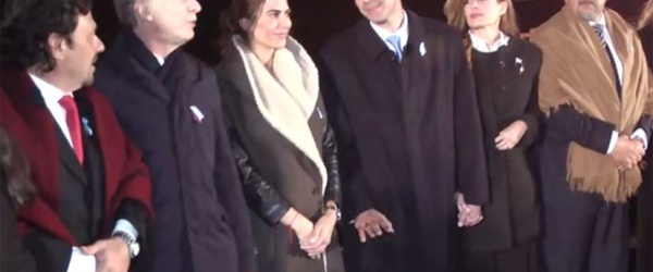 Macri y Awada, sin poncho bajo las estrellas