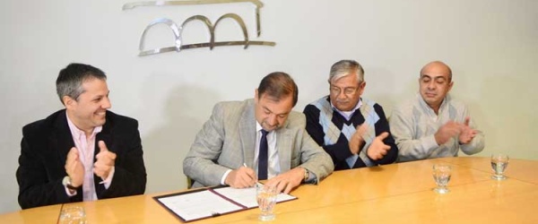 Isa y Serrudo suscriben el nuevo convenio colectivo para los trabajadores municipales de Salta