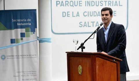 Urtubey inaugura un centro de desarrollo empresarial en el Parque Industrial de Salta