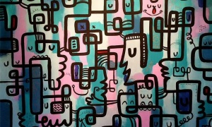 Arte en vivo con Ismael Gudiño en la Casa de la Cultura de Salta