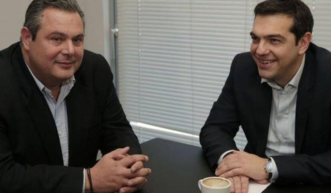 Syriza alcanza un acuerdo de coalición con la derecha nacionalista griega
