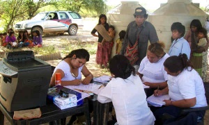 Operativo de documentación de comunidades aborígenes en el norte de Salta