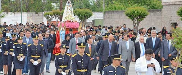 Después de la Gran Boda, Isa celebra en La Merced el día de la Virgen