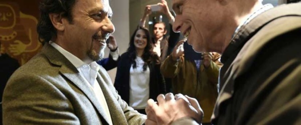 Sáenz recibe al ministro general de la orden franciscana, fray Michael Anthony Perry