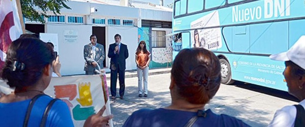 El Registro Civil identifica a pobladores de localidades del norte de Salta