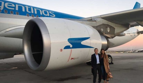 El presidente Macri emprende viaje comercial a Oriente