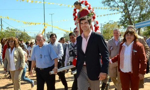 El gobernador Urtubey asiste a las fiestas patronales de Morillo