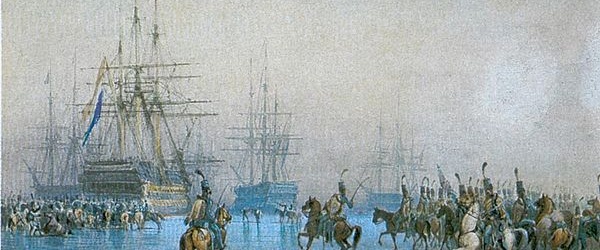 La captura de un barco enemigo a lomos de caballo: ¿Un hecho único en la historia?