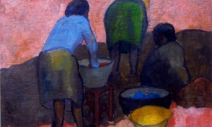 Muestra 'Carmen Gerónimo, pintora de Salta' en la Casa de la Cultura
