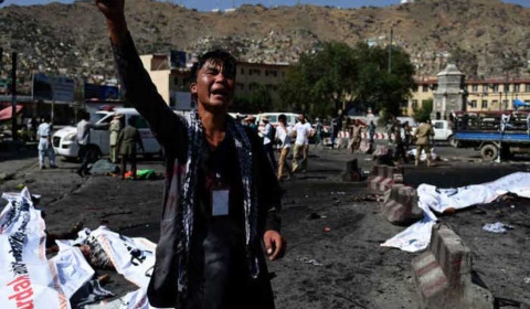 Al menos 61 muertos en un ataque en Kabul reivindicado por el Estado Islámico