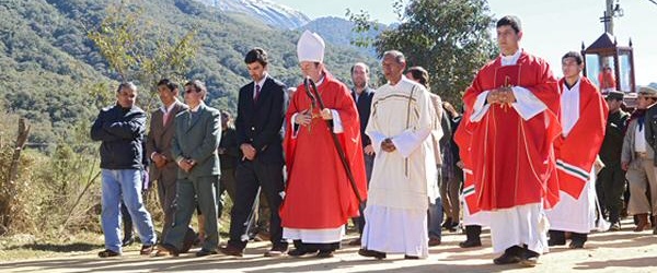 El gobernador Urtubey participa en las fiestas patronales de Los Toldos
