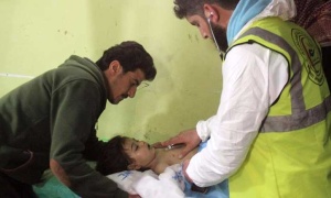 Al menos 58 muertos en un supuesto ataque químico en Siria