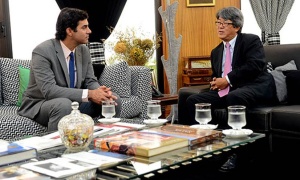 Urtubey recibe la visita del Embajador del Japón en la República Argentina