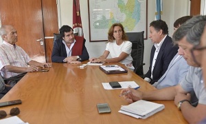 El ministro de los Ríos recibe al nuevo director regional del Senasa