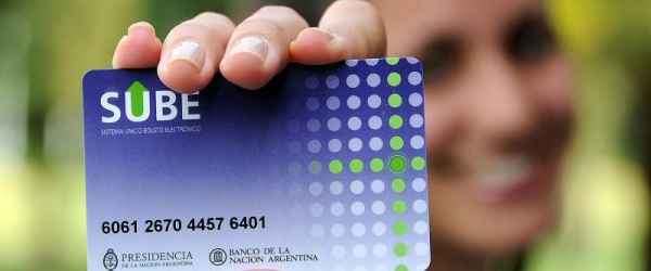 La tarjeta SUBE se utilizará en todo el país a partir del 31 de marzo de 2016