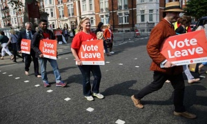 Británicos a favor del 'Oso' Leave