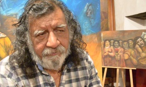 Muestra 'Entre gualichos y carnavales' del artista salteño Andrés Gauna en la Casa de la Cultura