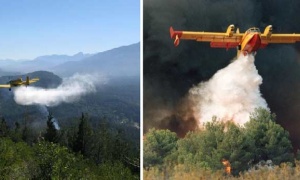 No se combate un gran incendio con baldes alados