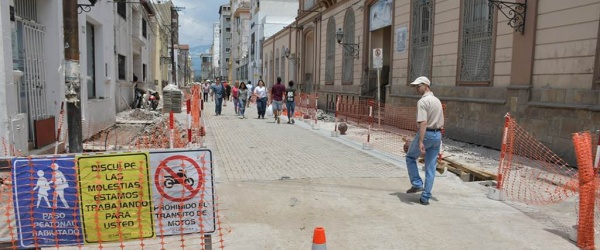 La Municipalidad abre al tráfico la calle España entre Deán Funes y Pueyrredon
