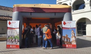 Nuevo stand de información turística en la Plazoleta IV Siglos de Salta