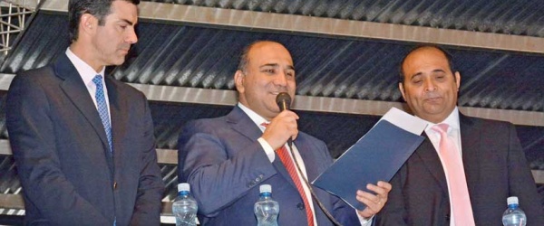 Urtubey asiste a la asunción del Intendente de Trancas