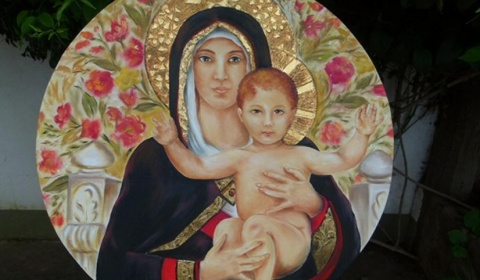 Muestra de arte 'De lo tangible a lo espiritual' en la Casa de la Cultura de Salta
