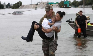 La tormenta Harvey provoca en Houston unas inundaciones sin precedentes