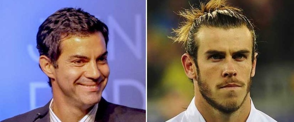 Urtubey y Gareth Bale, como dos gotas de agua