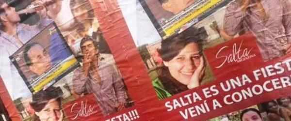 Urtubey, escrachado en las paredes de Buenos Aires por 'fiestero'