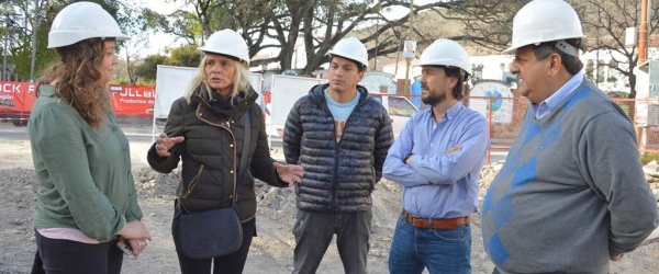 La Municipalidad apura la finalización de las obras de la calle Juramento
