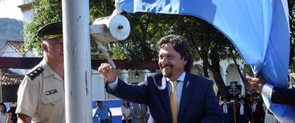 Sáenz convoca a los salteños a imitar el ejemplo de Manuel Belgrano