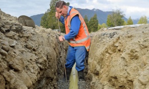 32 mil metros de tuberías para las aguas residuales de 2500 familias de San Lorenzo
