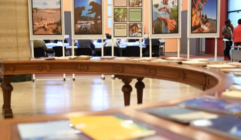 Muestra fotográfica 'Argentina celebra el trabajo' en el centenario de la OIT