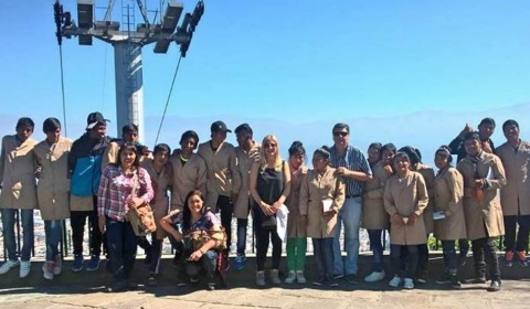 Estudiantes secundarios de El Alfarcito visitan la ciudad de Salta