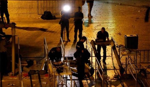 Israel retira los detectores de metales en la Explanada de las Mezquitas en Jerusalén