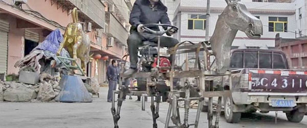 El futuro caballo del robot de Güemes