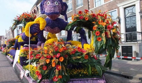 El 'Bloemencorso' de Cerrillos, antesala y antítesis de un carnaval con raíces europeas