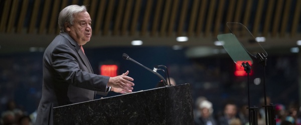Guterres alerta sobre el riesgo de que el mundo se fracture en dos bloques