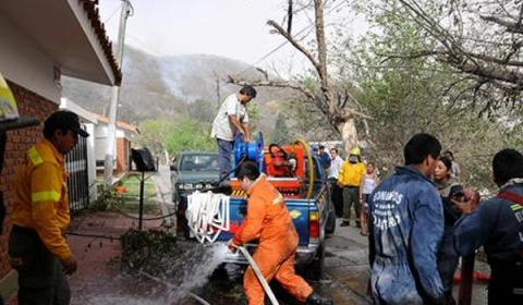 Estado de máxima alerta en Salta por el riesgo de incendios forestales