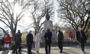 Acto en Salta por el aniversario de la muerte de San Martín