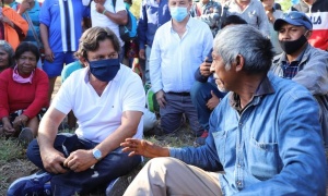 Sáenz se reúne en Pichanal con representantes de comunidades aborígenes