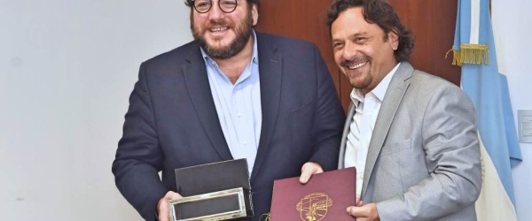 Gustavo Sáenz recibe en Salta al Ministro de Cultura de la Nación, Pablo Avelluto