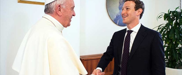 El Papa y Mark Zuckerberg dialogan sobre las tecnologías para aliviar la pobreza